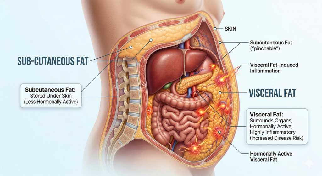 Target belly fat specifically when you diet